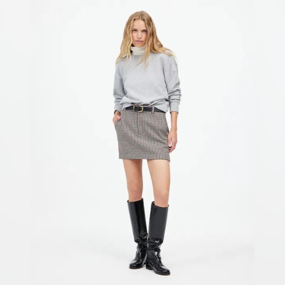 Madewell • Suiting Mini Skirt with Pockets in Aurora